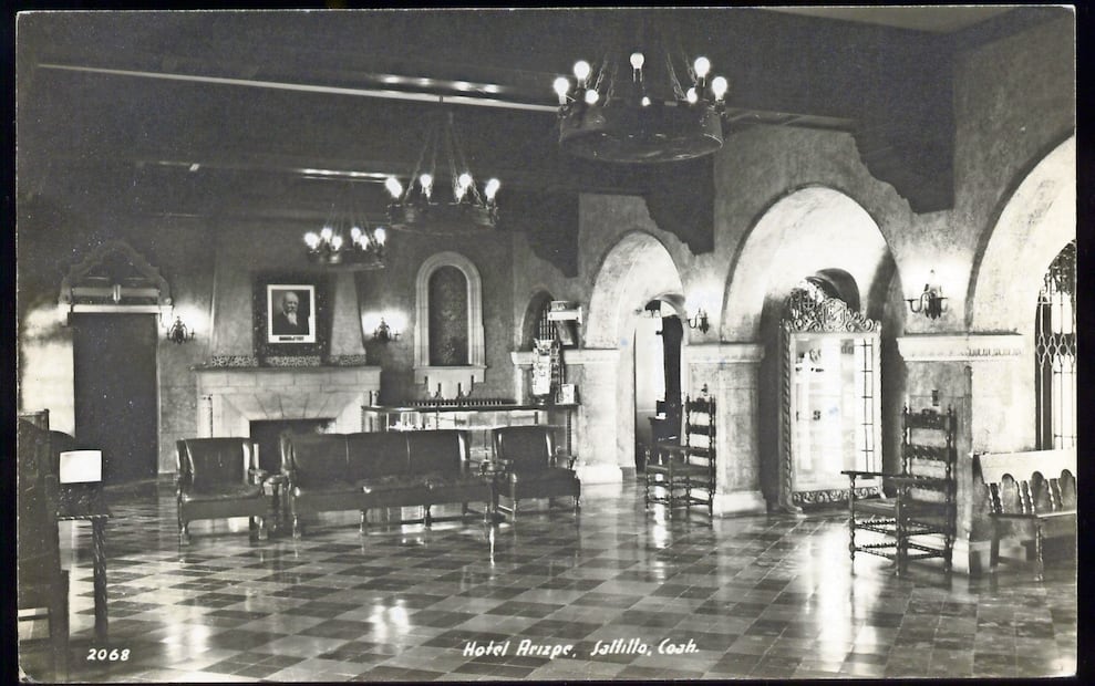 Durante sus visitas a Saltillo, los Hopper se hospedaron en el Hotel Arizpe, en la Casa Guajardo.