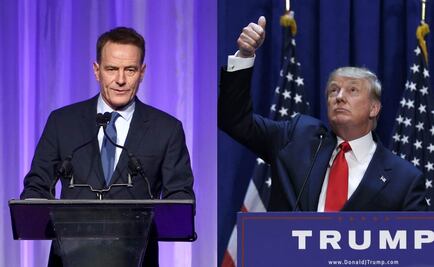 A Bryan Cranston le gusta la franqueza de Donald Trump