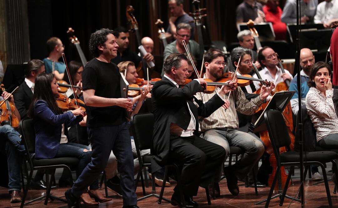 Filarmónica de Viene con Dudamel. Foto: Archivo
