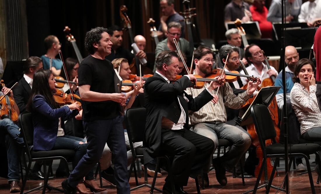Filarmónica de Viene con Dudamel. Foto: Archivo