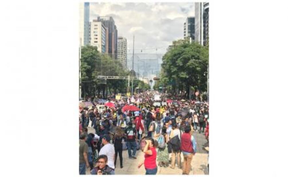 Minuto a minuto de la marcha conmemorativa a 4 años de la desaparición de los 43