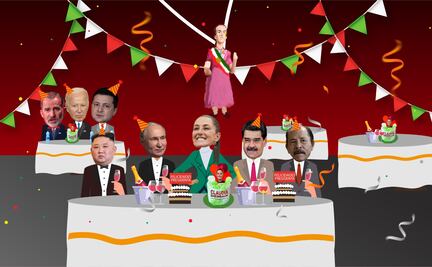 El pachangón en Palacio Nacional