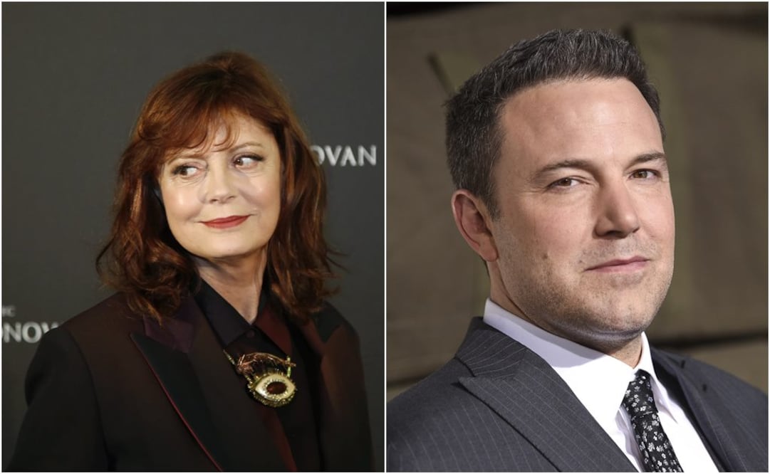Ben Affleck y Susan Sarandon (Fotos: AP)
