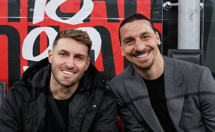 Zlatan Ibrahimovic se rinde ante Santiago Giménez; “es un jugador de otro nivel”