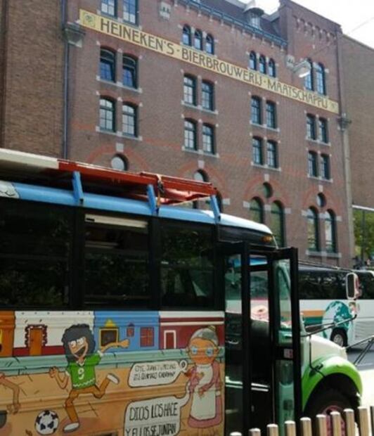 Duranguenses llegan a bordo de "La Bendición" a Rusia