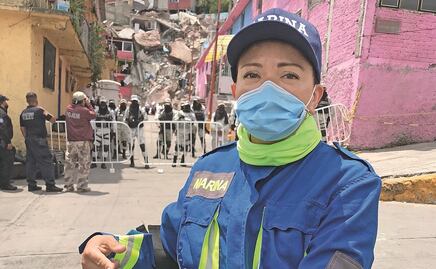 Mi prioridad era entregar la niña a su familia: rescatista en el Chiquihuite