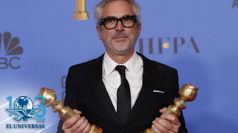 Roma se infla en los Globos: se lleva Cuarón dos premios