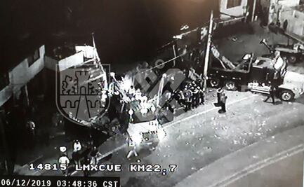 Choca camión contra varios autos en la México-Cuernavaca; hay lesionados