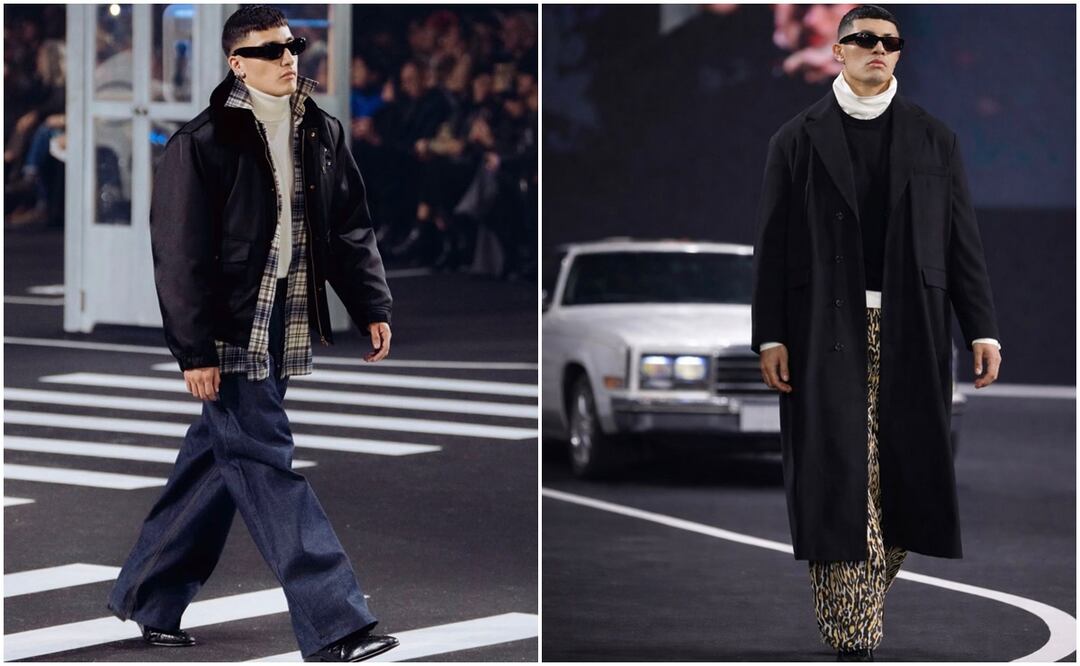 Los artistas debutaron en la pasarela con el diseñador Willy Chavarría. Fotos: Redes Sociales