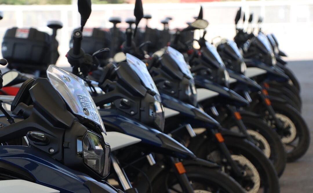 Arranca grupo 'Halcón Motorizado' de la Policía Municipal de León. Foto: Secretaria de Seguridad de Léon