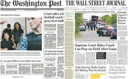 Así cubren la tragedia de migrantes fallecidos en tráiler en medios de Estados Unidos