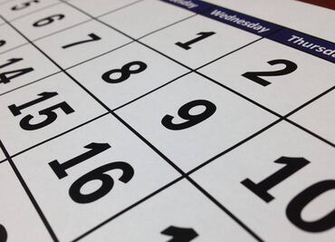 ¿Qué días no habrá clases en la semana del 23 al 27 de mayo?