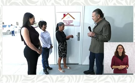 Entregan viviendas en Colima; fijan meta para construir 19 mil casas en el estado para este sexenio