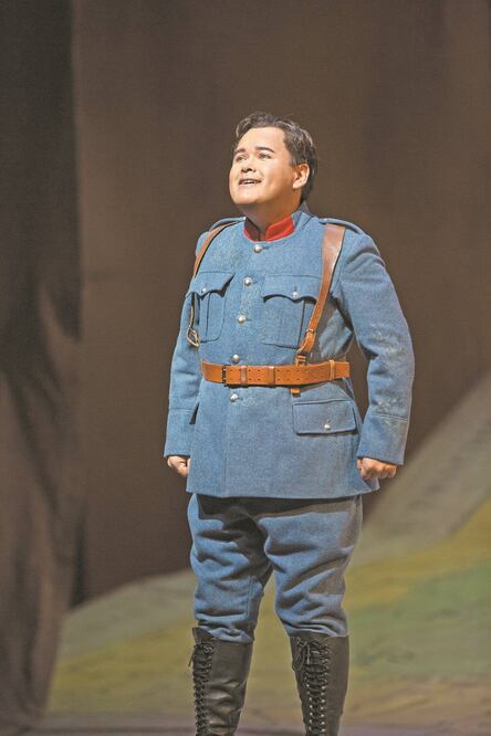 Javier Camarena en "La hija del regimiento", en el Metropolitan. Foto: ARCHIVO EL UNIVERSAL