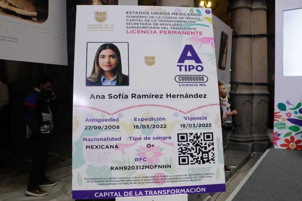 Regresa la licencia de conducir permanente a la CDMX. Foto: X @ClaraBrugadaM