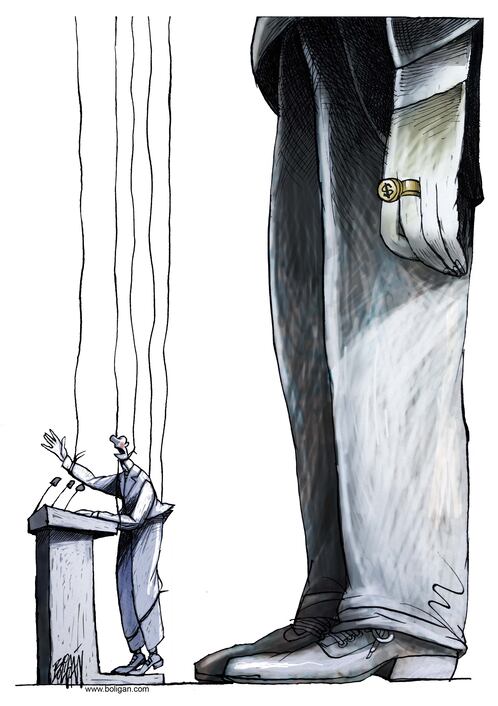 Los hilos de la política