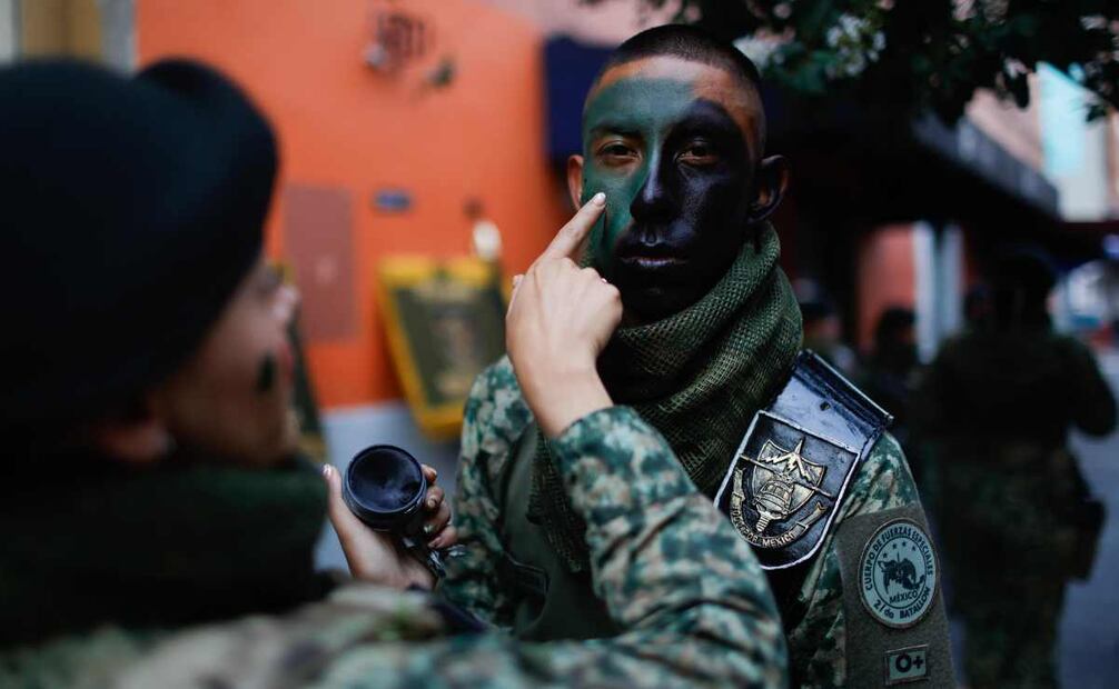 Aspectos del Desfile Cívico Militar de este 16 de septiembre del 2025. Foto: Diego Simón / EL UNIVERSAL.