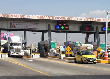 Sorprenden ponchallantas a automovilistas en casetas del Circuito Exterior Mexiquense