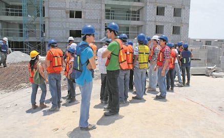 Construcción, con mejor resultado en 16 meses