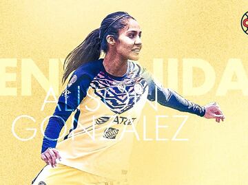 Alison González llega al América; se despide de Atlas con emotiva carta