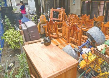 Felipa, se salva de ser arrastrada por las aguas que inundaron Edomex