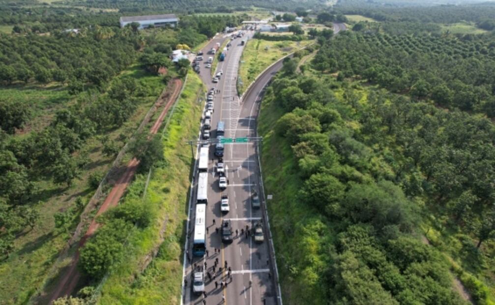 Trasladan a penal de Apatzingán a 154 integrantes del grupo criminal Pueblos Unidos