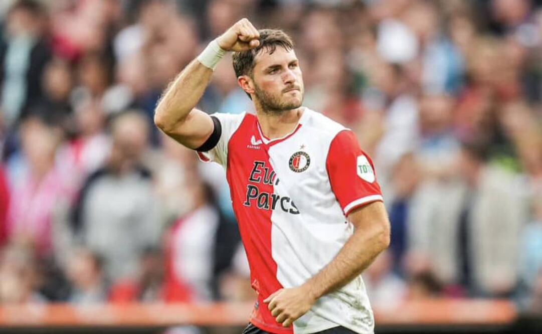 Santiago Giménez . Foto: @feyenoord