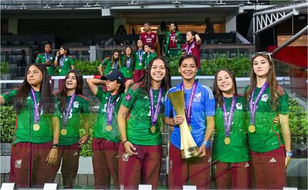 Final Liga MX Femenil: La Selección Mexicana Sub-20 recibe homenaje tras ganar el Premundial
