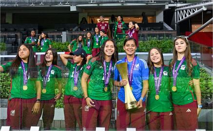Final Liga MX Femenil: La Selección Mexicana Sub-20 recibe homenaje tras ganar el Premundial