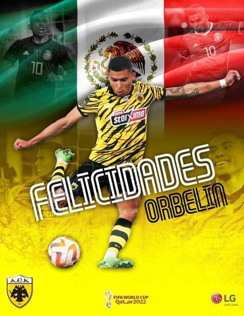 AEK de Atenas le gana a Gerardo Martino y asegura presencia de Orbelín Pineda en Qatar 2022