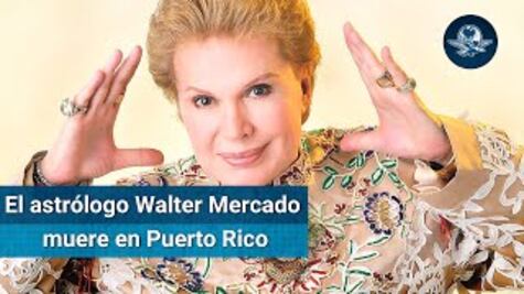 Muere el astrólogo Walter Mercado