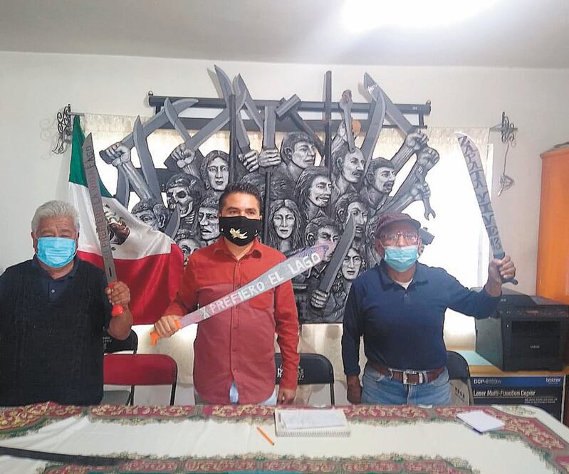 El frente de pueblos busca una reunión con AMLO. ESPECIAL