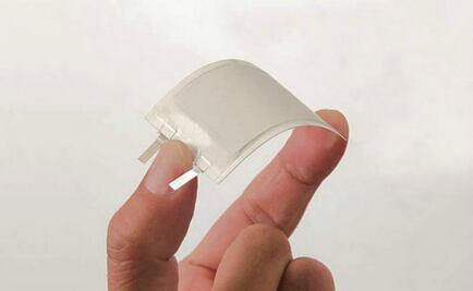 Panasonic presenta las primeras baterías flexibles