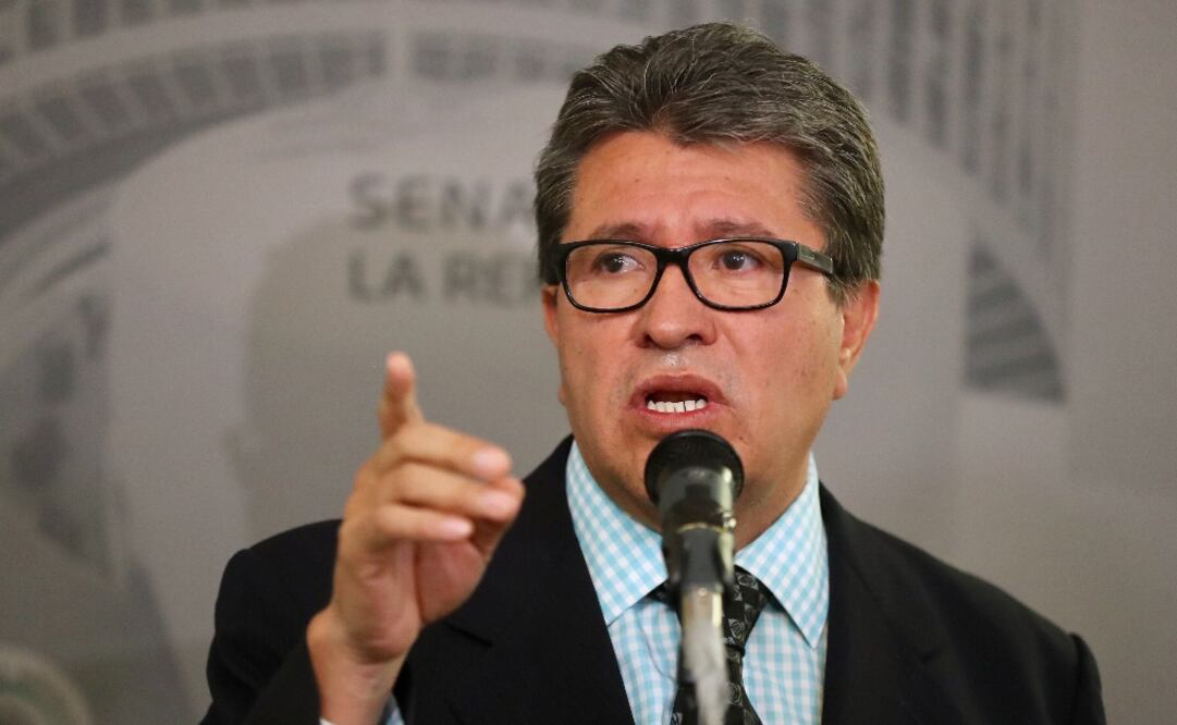 Ricardo Monreal, coordinador de Morena en el Senado de la República. Fotografía: Especial