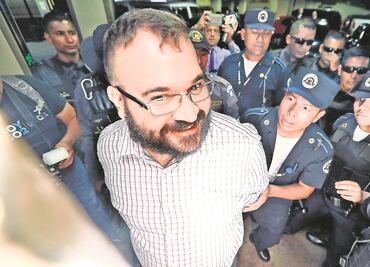 Así informó la PGR sobre la detención de Javier Duarte