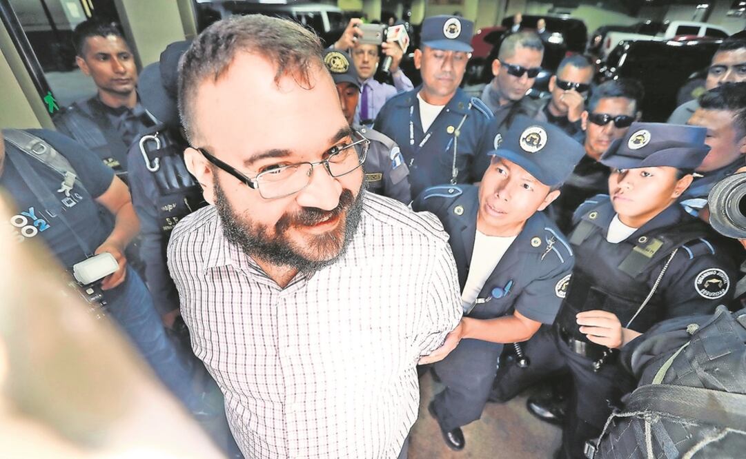 Javier Duarte fue detenido el 15 de abril de 2017 en Guatemala. Foto: Archivo/EL UNIVERSAL