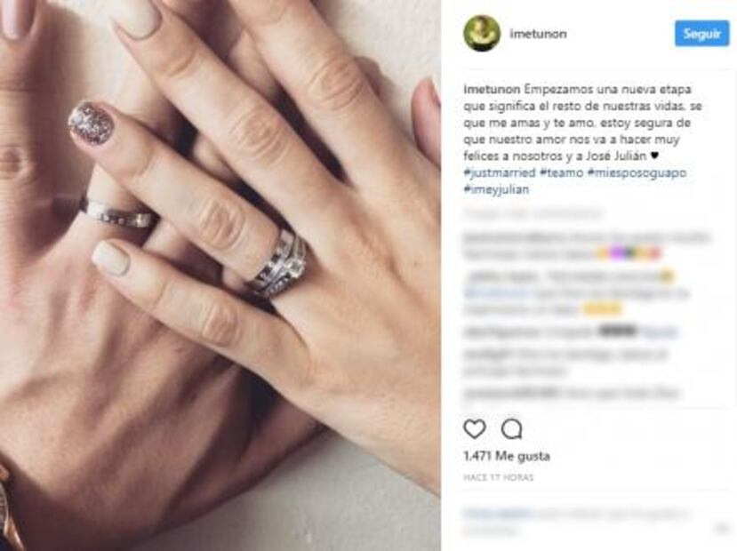 Julián Figueroa contrae matrimonio