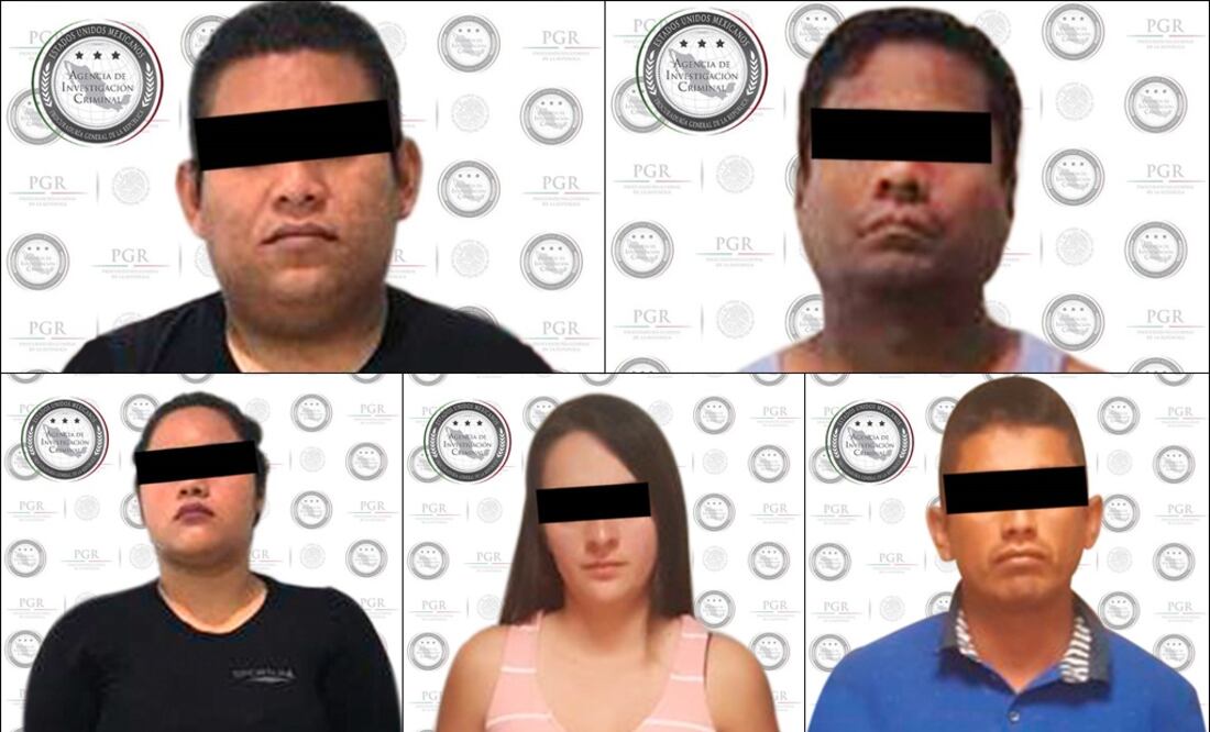 Imágenes cedidas por la PGR