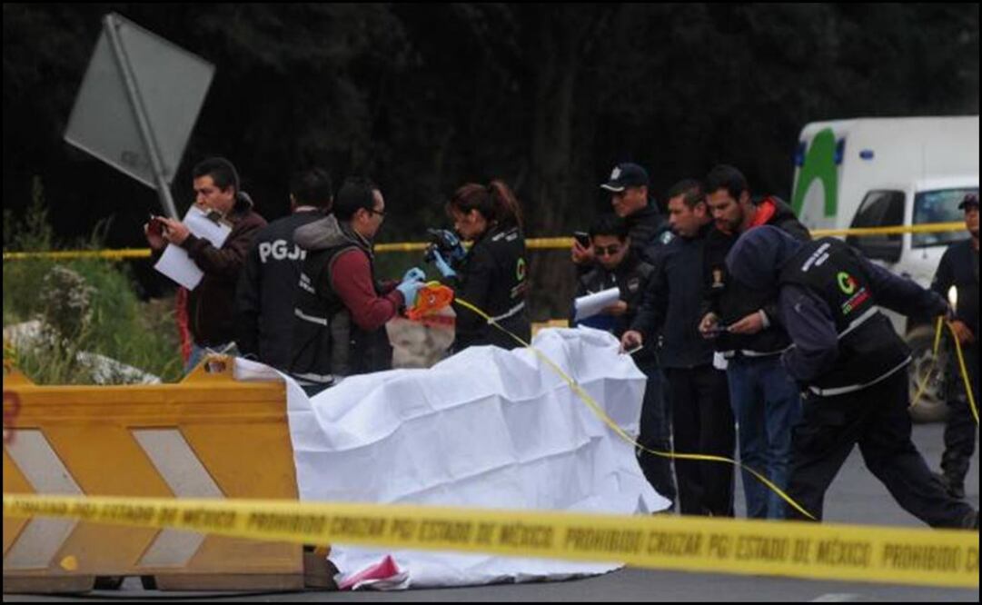 Los cadáveres se encontraron en La Marquesa, a la altura del kilómetro 38. (Foto: Armando Martínez)