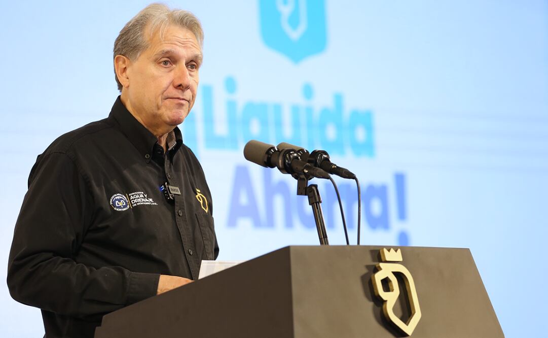 Director General de Servicios de Agua y Drenaje de Monterrey, Juan Ignacio Barragán asegura que de esta manera la empresa y usuarios son beneficiados. Foto: Especiales