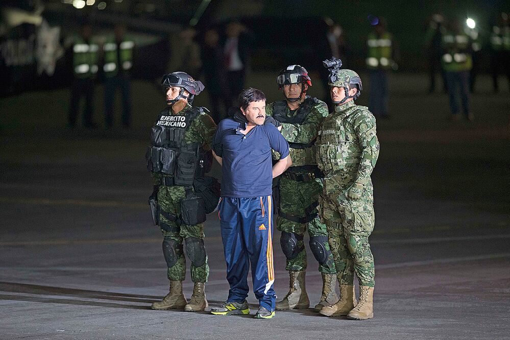 Recaptura de capo estalla en redes