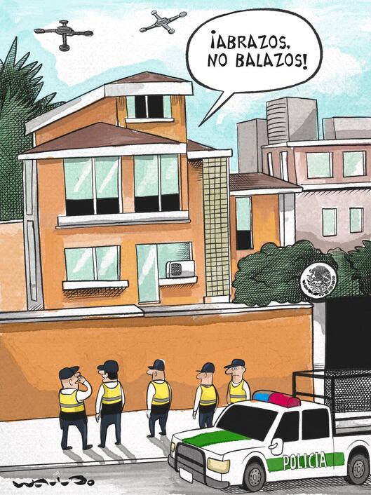 Embajada en La (tensa) Paz