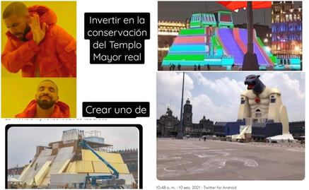 Los mejores memes de la maqueta del Templo Mayor en el Zócalo