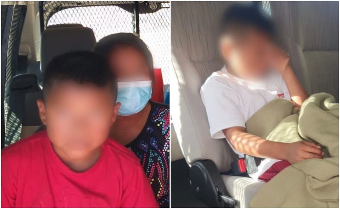 El niño fue trasladado a un albergue de tránsito del Sistema para el Desarrollo Integral de la Familia. Foto: Especial