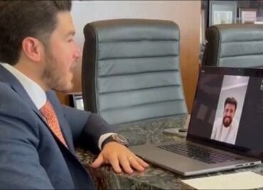 Samuel García, gobernador de Nuevo León, le prometió una "carnita asada" a Gerard Piqué por la Kings World Cup