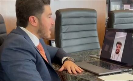 Samuel García, gobernador de Nuevo León, le prometió una "carnita asada" a Gerard Piqué por la Kings World Cup 