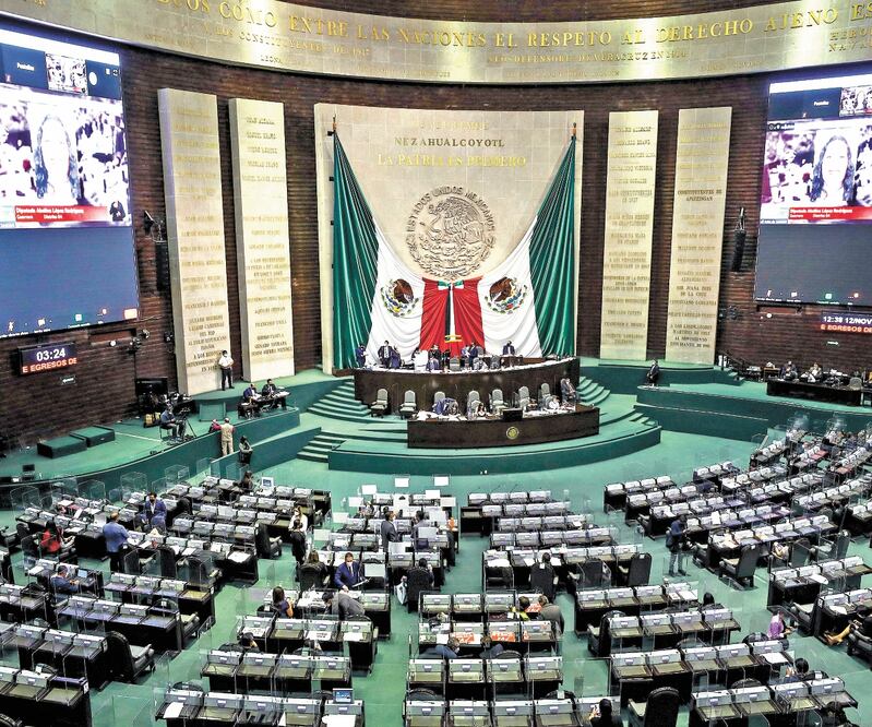 Desde la Cámara de Diputados la alianza ofrece fortalecer a los poderes Legislativo y Judicial, y evitar mayor desigualdad social. Foto: ARCHIVO EL UNIVERSAL