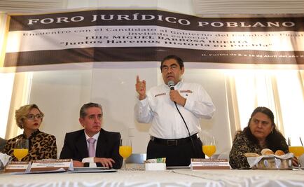 Miguel Barbosa promete dignificar el poder judicial