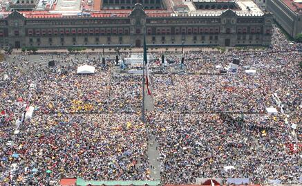 Lo que debes saber de la reunión masiva de AMLO en el Zócalo... el cubrebocas es opcional