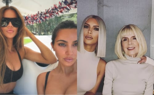 Kim Kardashian clarifies why she posted vacation photos on the same day as her grandmother's death
